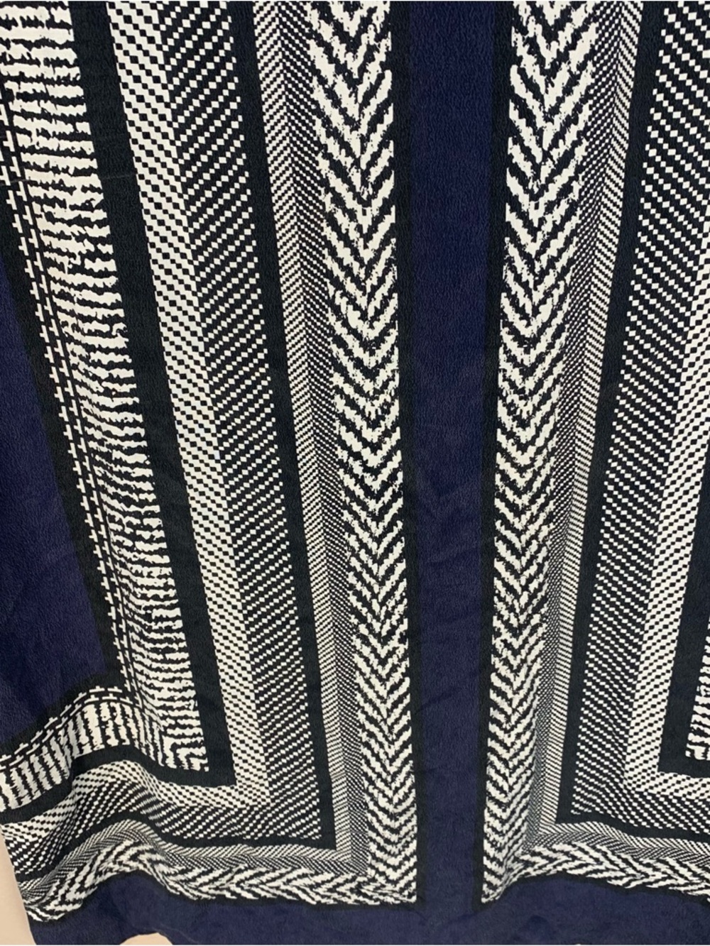 Cynthia Rowley 100% Silk Geometric Shift Dress - Picture 8 of 10